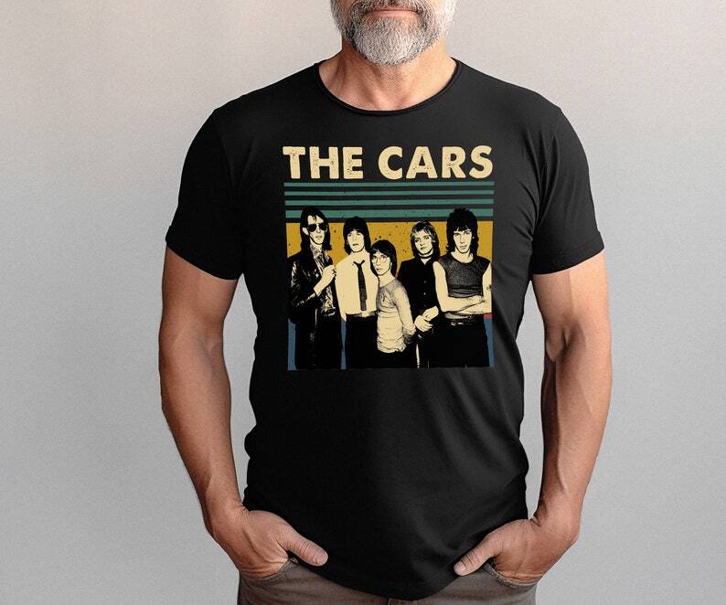 The Cars Band Members T-Shirt Unisex T-Shirt L