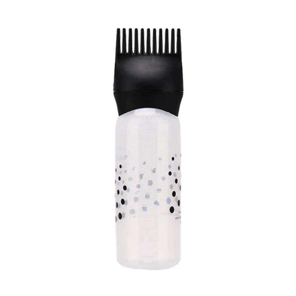 Hairdressing Cleaning Shampoo Bottle Comb Teeth Hair Bottle Cream Color Scale Perm Bottle