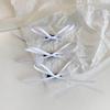 3Pcs Sweet Thin Silk Ribbon Bowknot Hair Clips  Cute Barrettes For Women Girls Colorful Lace Hair Clip Hair Accessories