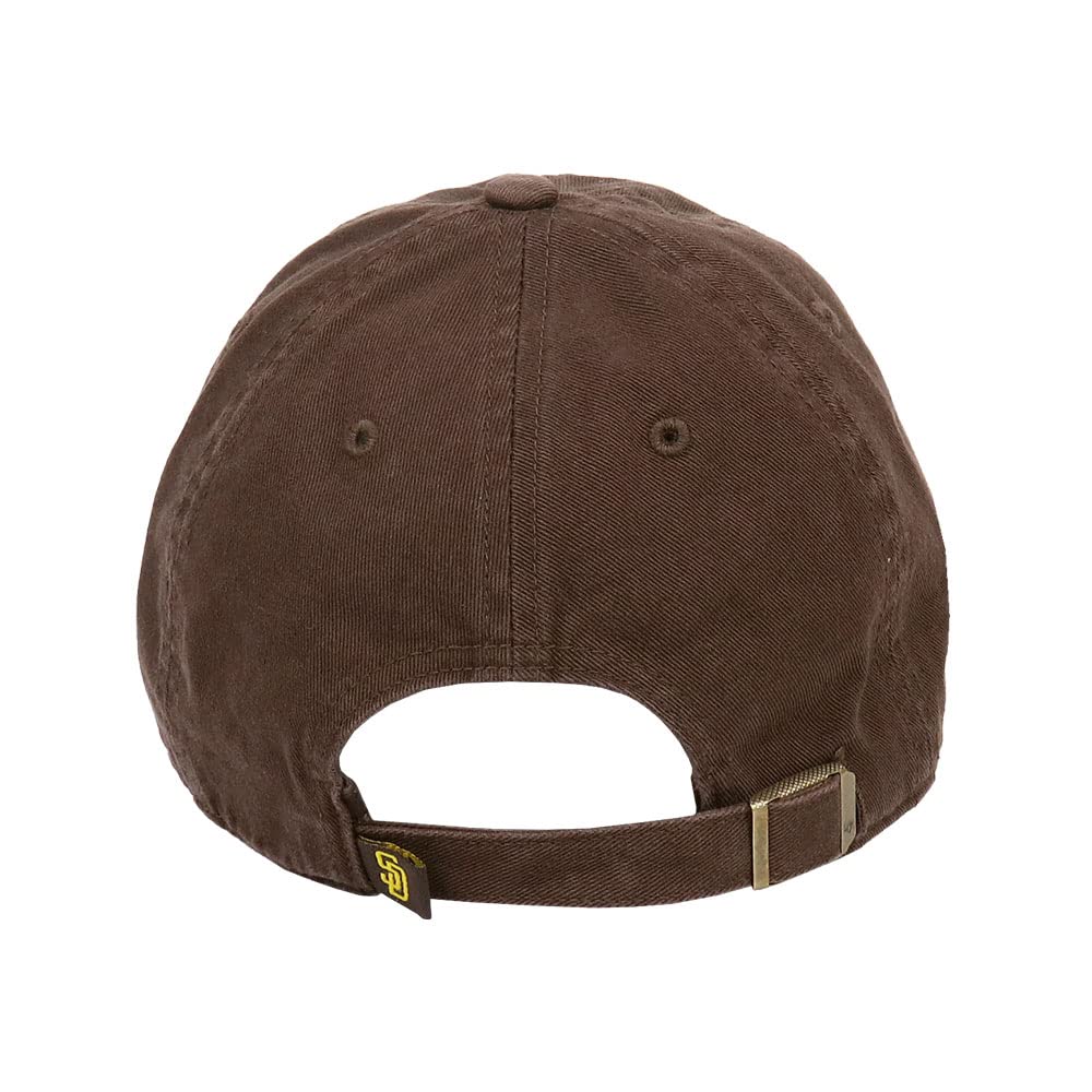 Forty Seven Baseball Major League Baseball for Boys and San Diego Padres Brown Kids' Cap, Logo, Low-Profile Cap, Girls, Design, [Used]