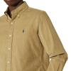Polo Ralph Lauren Solid Color Pony Logo Embroidered Corduroy Long Sleeve Shirt Men Shirts MNPOWOV16822012-260