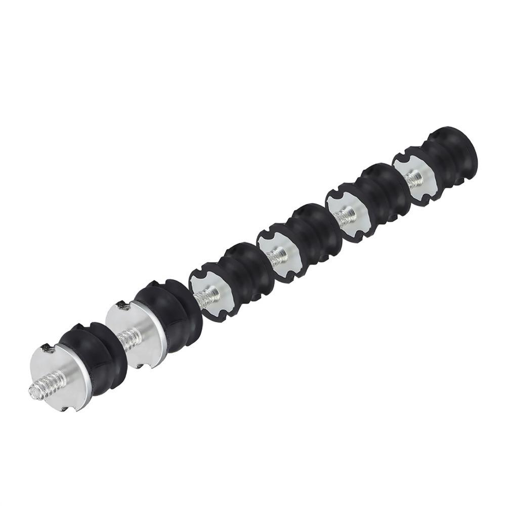 6pcs Shock Mounts Isolator Buffer Mounts Black Replacement Parts  Chainsaw Maintenance