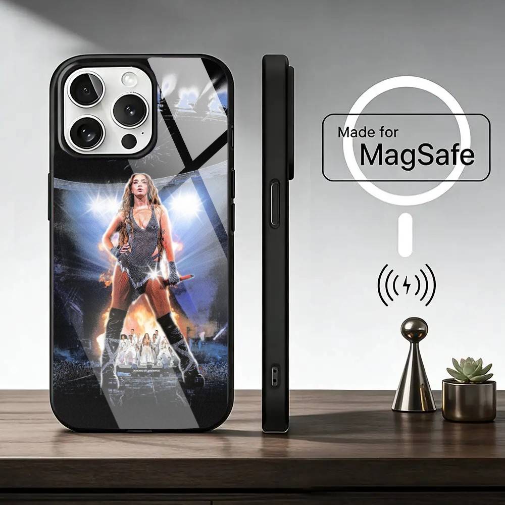 C-Cute Lola Singer I-Indigos Phone Case For iPhone17,16,15,14,13,12,11 Plus,Pro Magnetic For Magsafe Wireless Charging iPhone13PROMAX