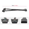 16pin OBD2 Male To Dual Female Converted Cable OBD 2 Y-Cable Car Diagnostic Auto Tool Connector