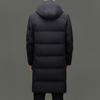 Winter Men's Down Jacket, Dad's Clothing, Winter Lapel Jacket, Casual Middle-aged Thickened Cold-proof Clothing