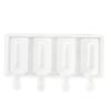 4 Grids Food Grade Silicone Ice Mold DIY Ice Cream Molds Maker Making Tool for Home Kitchen