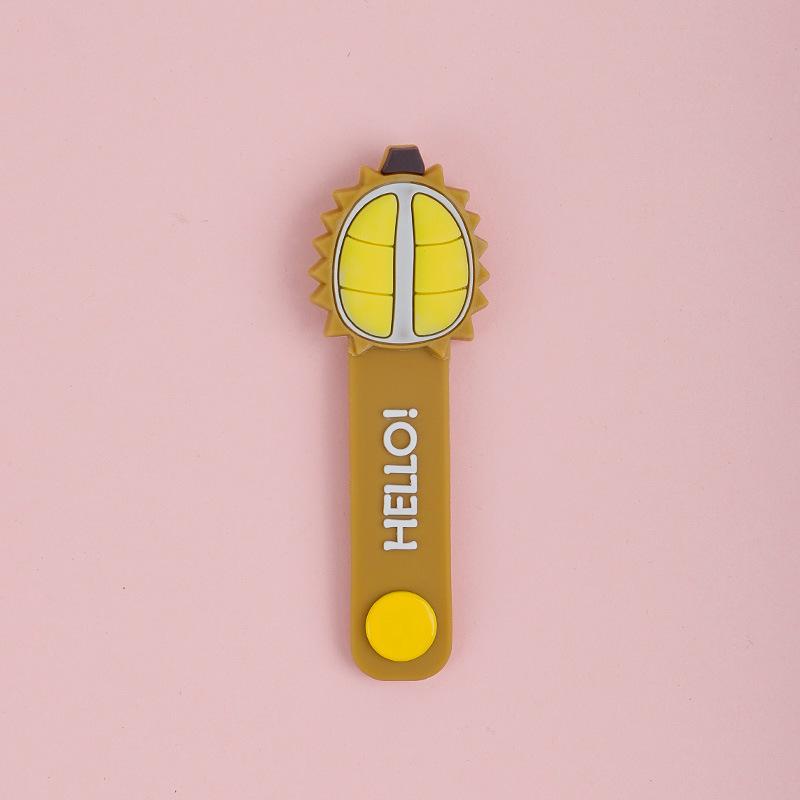 1 buc. Organizator de cabluri cu animal drăguț de desene animate, Legătură magnetică pentru cabluri, Organizator de cabluri, Înfășurător pentru căști