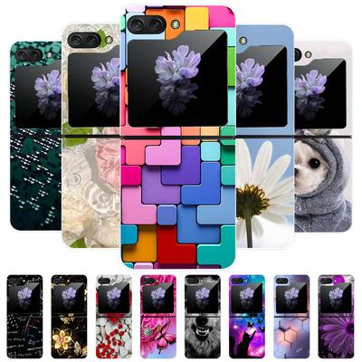 Funda para Samsung Galaxy Z Flip5 Cubierta Trasera Transparente para Samsung Galaxy Z Flip 5 5G Fundas 6.7'' ZFlip5 Carcasa Transparente