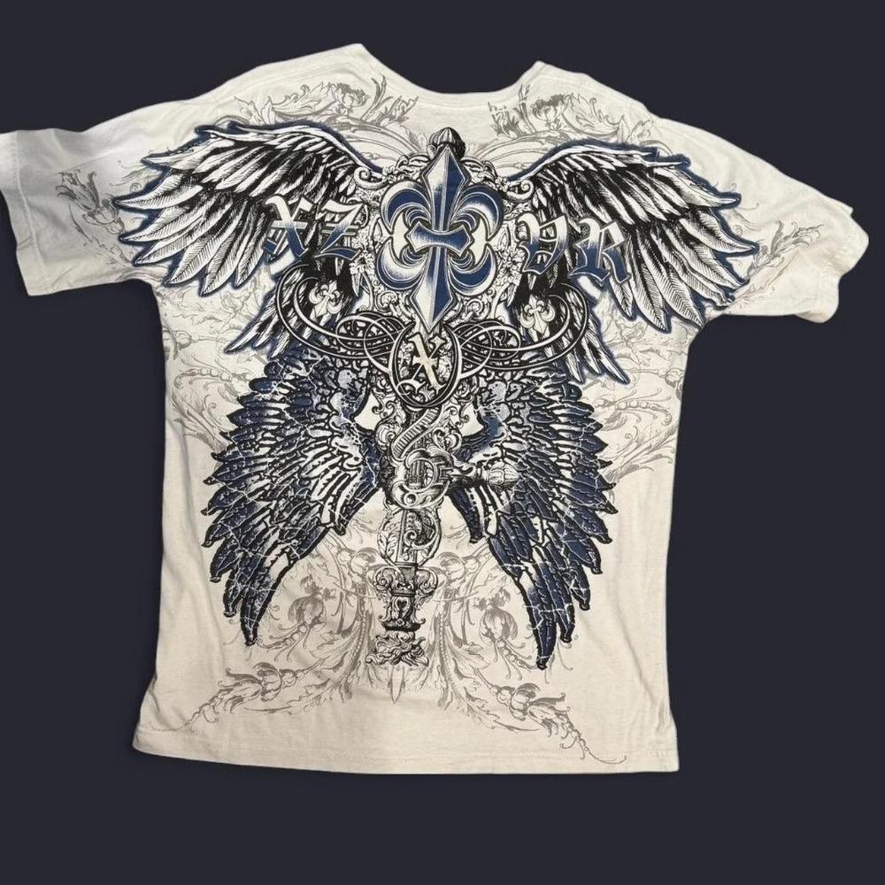 Retro Angel Wing Men Short Sleeves Harajuku High Street American Fashion T-shirt Man Women Summer Tops