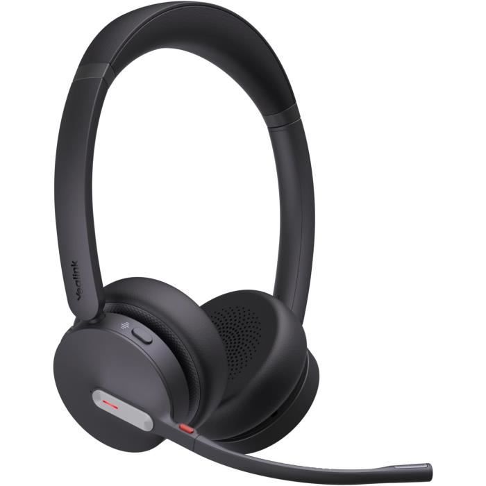 Casque sans fil - yealink - wh64 dual uc - noir - bluetooth - usb-c