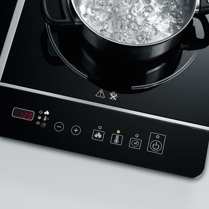 Plaque de cuisson posable SEVERIN - DK1031 - Induction 2 foyers - Jusqu'à 240°C - 3400W