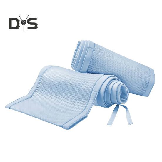 

2 шт. сетчатый вкладыш для кроватки, дышащий вкладыш для кроватки с ремнями, безопасный для младенцев, чехлы для детской кроватки с 4 или 3 сторонами, полноразмерная детская кровать C