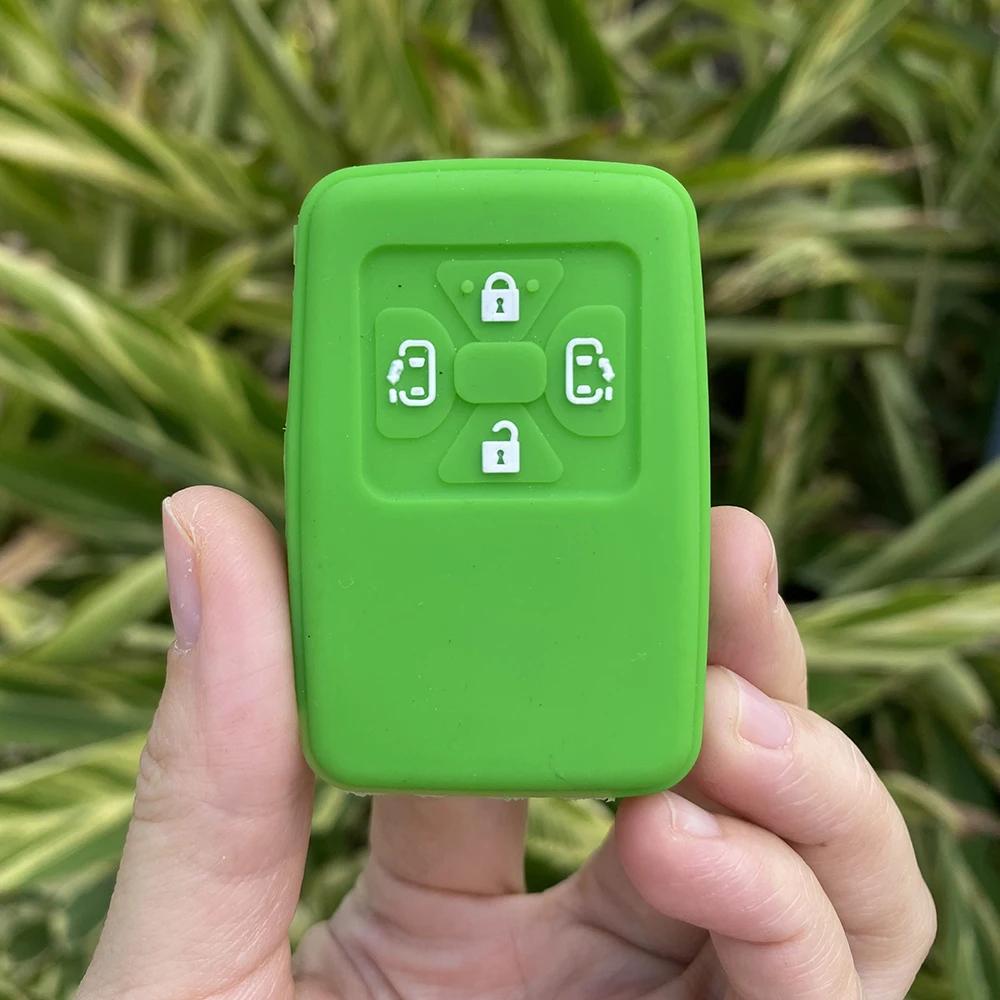 Custodia in Silicone a 4 Pulsanti per Chiave Telecomando Toyota Estima Alphard Vellfire Coprichiave Keyless Guscio Cover Portachiavi per Auto