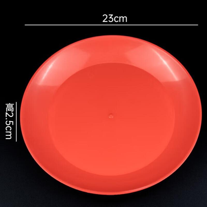 Disposable Red Celebration Plates