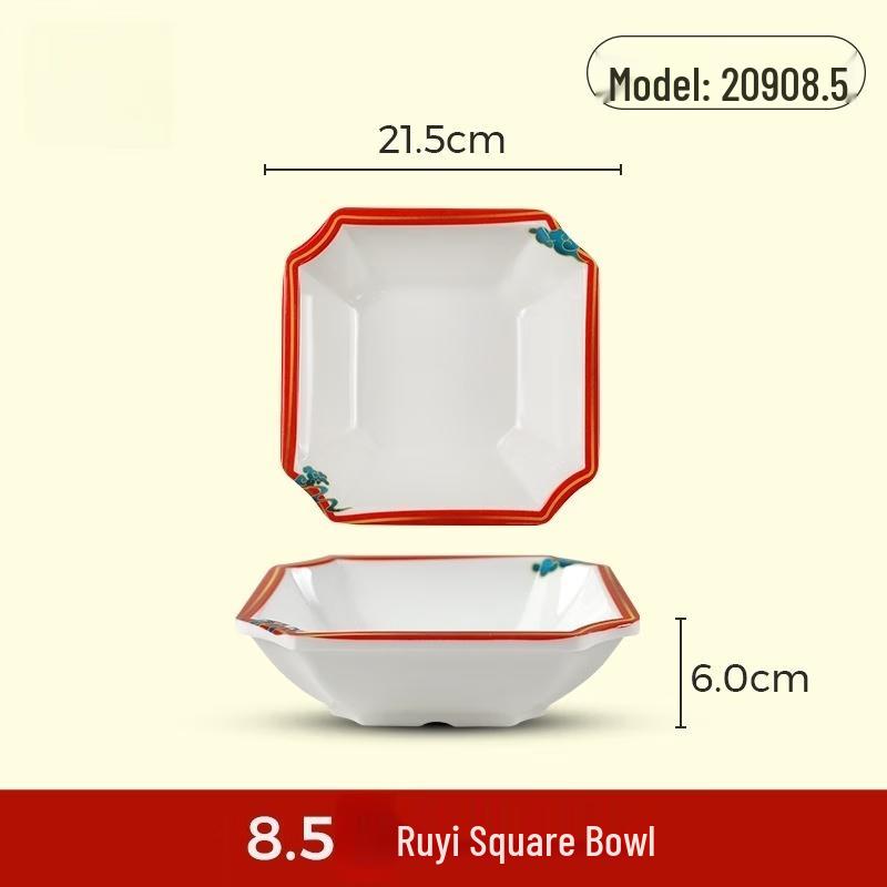 Wuhe Ruyi Linglong Melamine Oval Plate