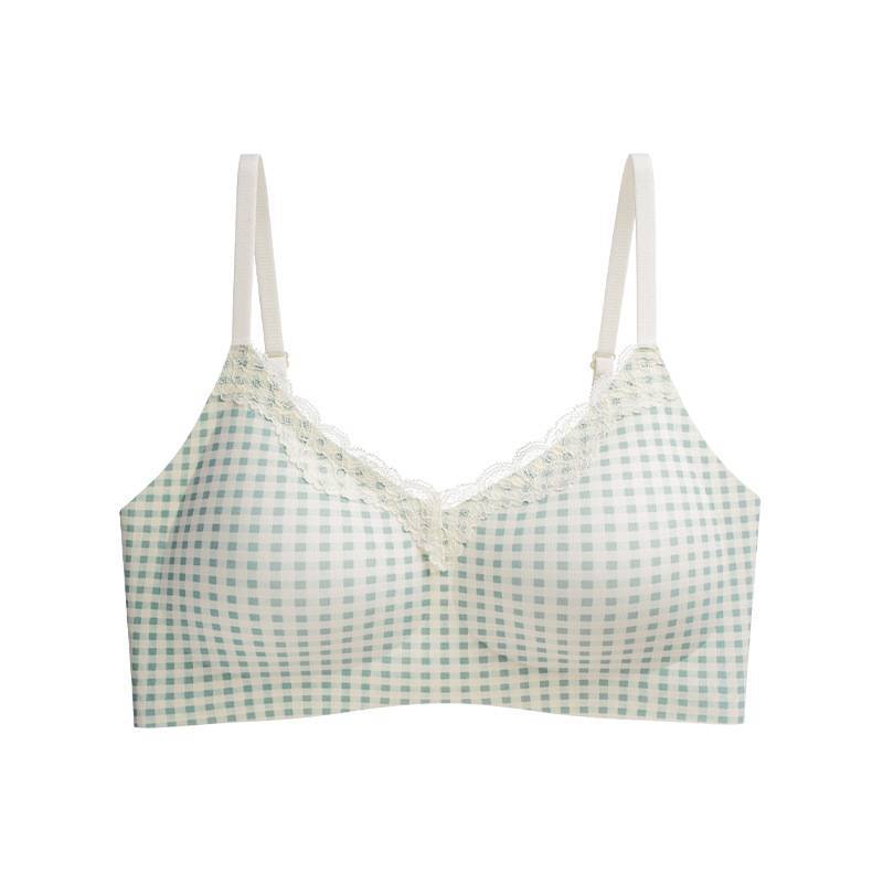French Lace Girl Bra With Pushup And Seamless Design For Youths