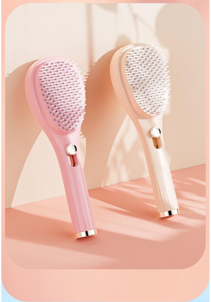 Compact Magic Massage Comb: Portable, Retractable, Anti-static Hair & Scalp Cleaner