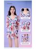 High-End Sun Protection Three-Piece Bikini Set with Cover-Up for Women