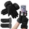 Warm Touchscreen Winter Gloves Women's Fur M