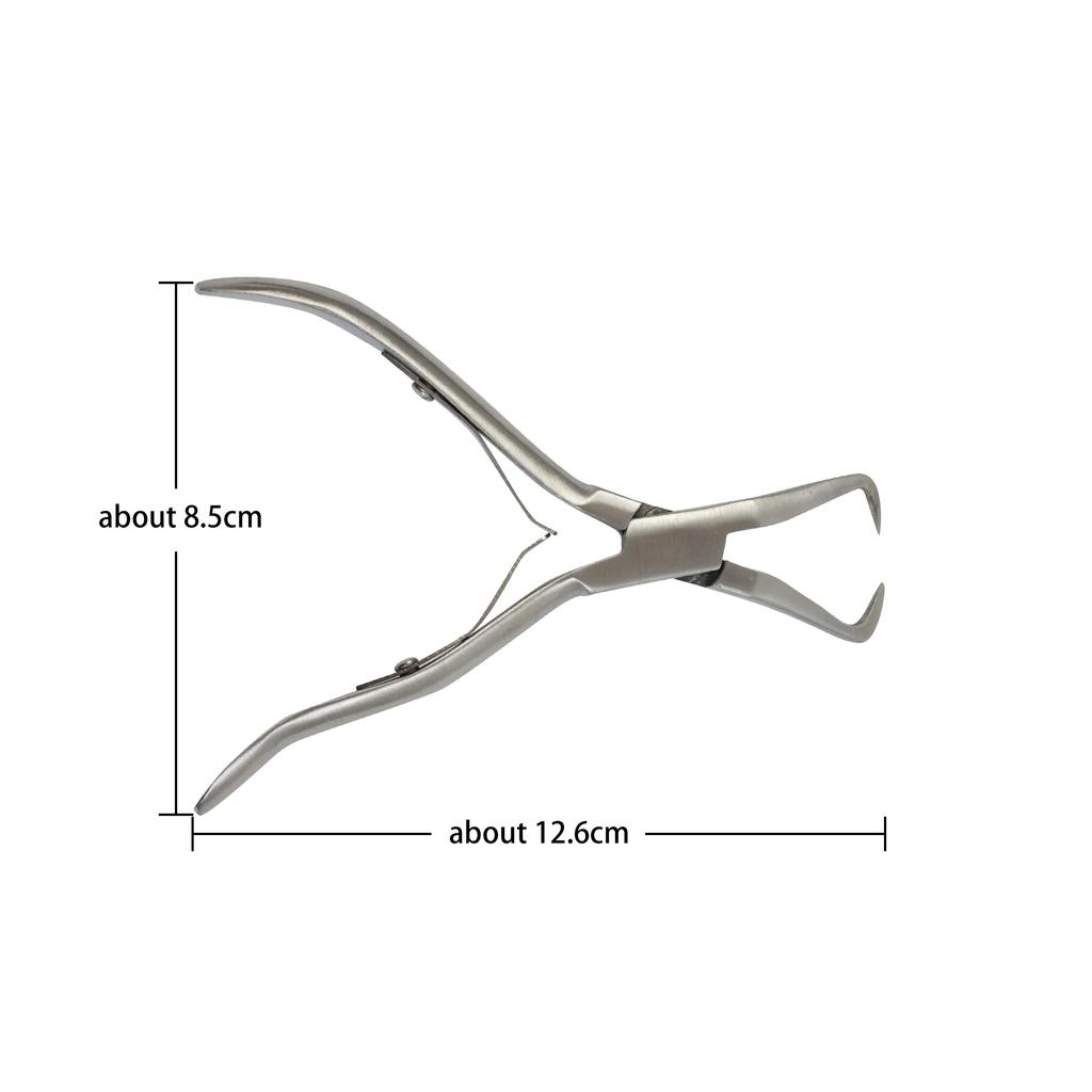 Alicate de cabelo nano anéis 3pc/conjunto alicate de extensão de cabelo kit de ferramentas para micro anel link contas extensões de cabelo humano alicate gancho agulha