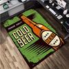 1Pc Beer Print Rug - Home Decoration Carpet For Living Room Bedroom Flooring Computer Chair Area Rug