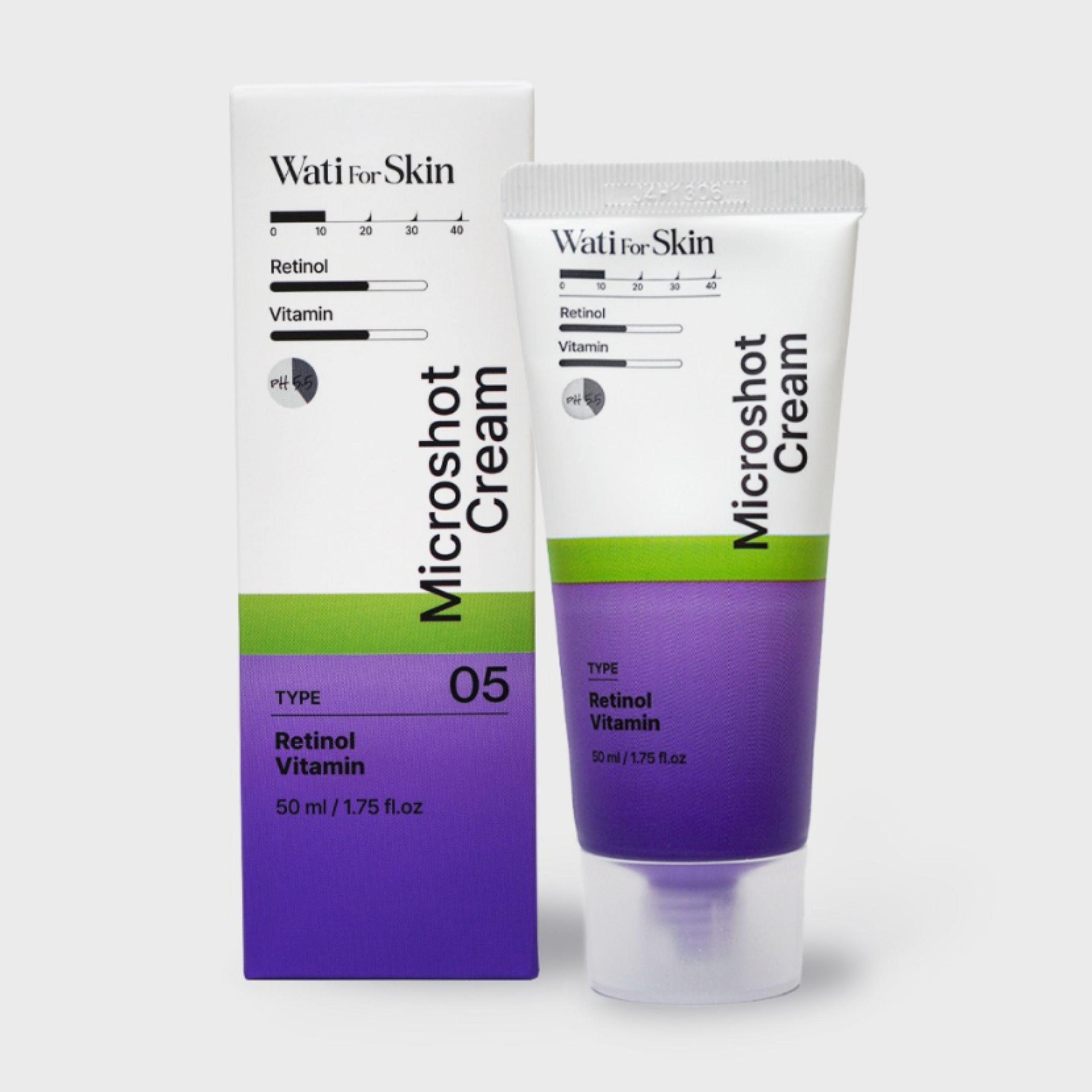 Wati For Skin Retinol Vitamin Microshot Cream 50ml