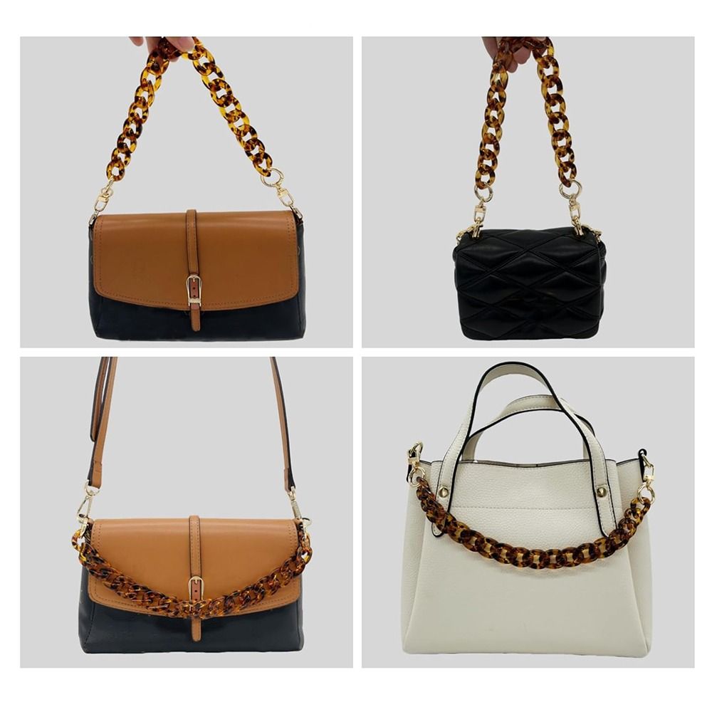 Retro Style Messenger Bag Chain 37/60/120cm Bag Chain Charms Fashion Bag Pendant Chain  Car Keyring