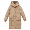 Down Cotton-padded Clothes for Women Are Over the Knee, the New Thickened, Loose and Thin Temperament Cotton-padded Clothes and Cotton-padded Jackets.