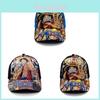 One Piece Childrens Baseball Cap With Printed Polyester Sun Protection For Summer Outdoor Use