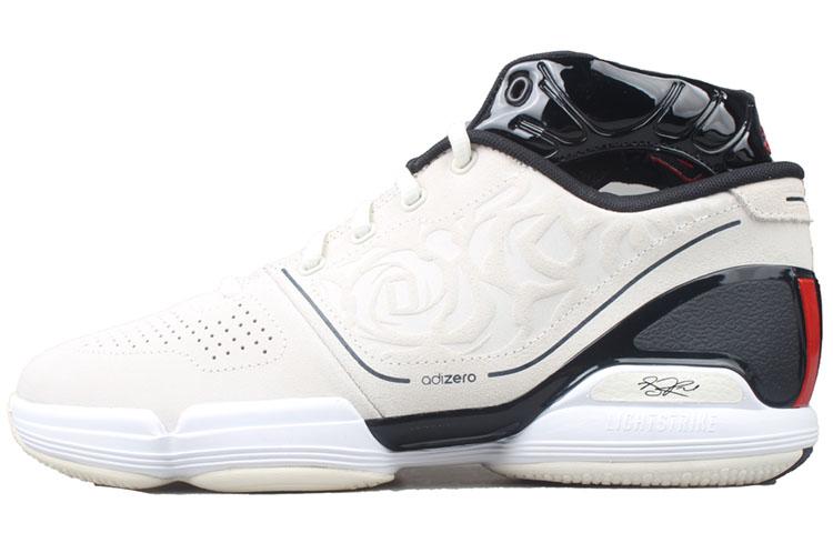 Adidas AdiZero Rose 1 Restomod  White Black  IE9241 42