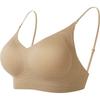 Halter U-Shape Backless Bra for Women – Padded, Adjustable, Invisible Thin Straps, Ideal for Small Chests, Summer Wear.