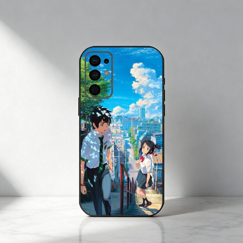Anima Film Y-Your Name Couple  Phone Case For Samsung S25,S24,S21,S22,S23,S30,Ultra,S20,Plus,Fe,Note,5G Black Cover
