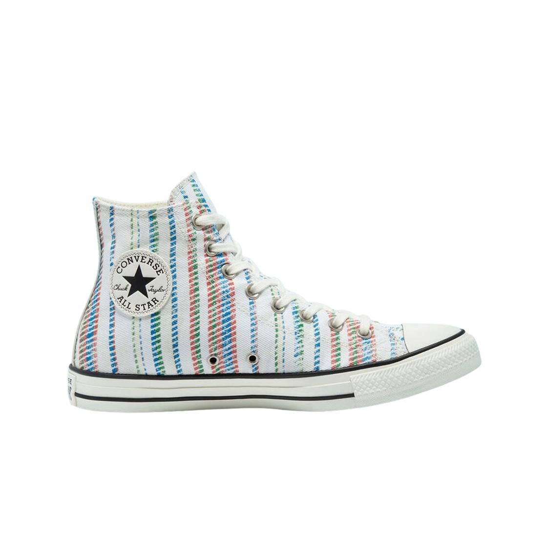 

Converse Chuck Taylor All Star High Летние полоски Экрю 270