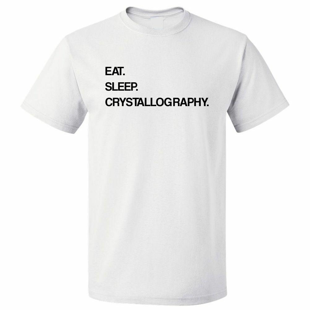 Camiseta Eat Sleep CrystallographySe abre en una nueva ventana o pestaña M