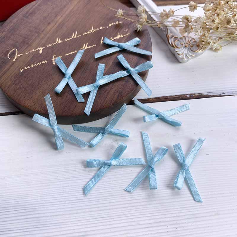 Adorno de Encaje con Lazos de Cinta de 0,3 cm para Accesorios de Ropa Lolita
