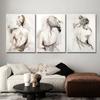 Abstract Sexy Women Back Canvas Painting Vintage Women Wall Art  Poster Print Decorative Picture Modern Living Room Home Decor Unframed