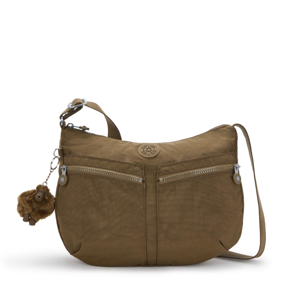 Kipling Crossbody Bag Izella Smooth Khaki