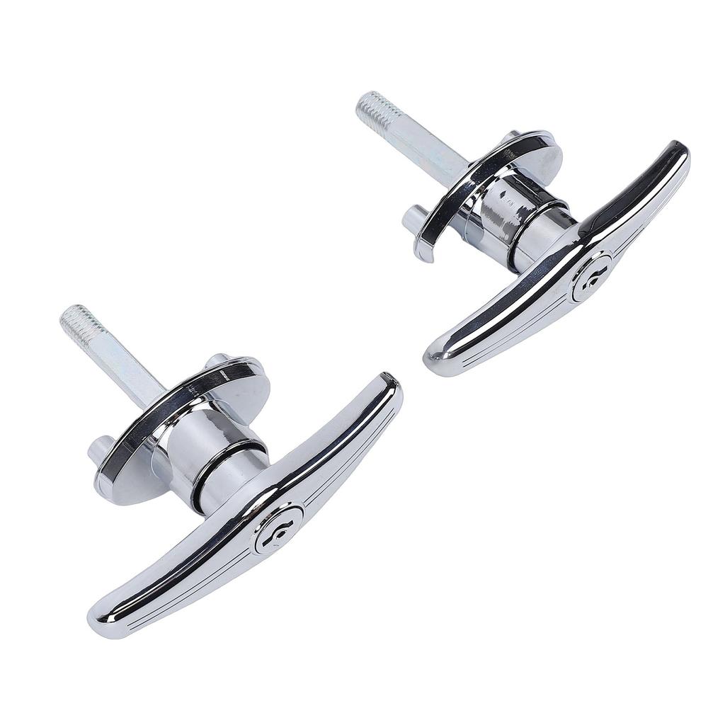 Truck   Locking T Handle Left and Right Cr Plated Zinc Alloy     Locking T Handle for Trailers