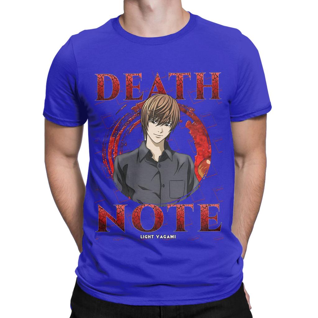 Ddeath Nnote Light Yagami Novelty Graphic 100 Cotton Tshirt Ddeath Nnote Tees Tops For Unisex