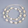 Summer New Beach Vacation Style White Shell Starfish Choker Necklace for Women's Jewelry Bohemian Ocean Elements Necklace