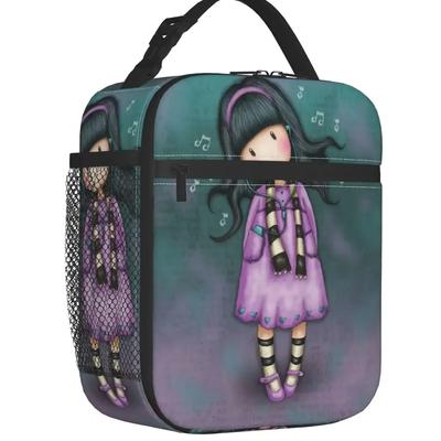 Gorjuss Puppe Wiederverwendbare Lunchbox Wasserdicht Anime Mädchen Thermokühltasche Essen Isoliert Lunchtasche Schule Kinder Schüler