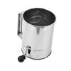 Flour, Hand-cranked Kitchen Supplies, Sugar Mixer with Hand Crank for Decorating Cakes, Tarts,