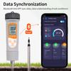Tuya Smart Soil Tester Bluetooth Soil Detector Multifunctional 4 In 1 EC TDS CF Temp Meter Handheld Soil Analyzer for Garden
