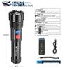 Smiling Shark X72-P70 Rechargeable Flashlight 2-Pack
