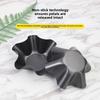 Modern Minimalist Carbon Steel Salad Pan With Nonstick Surface For Salad And Appetizer Preparation