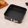 3 Pcs/Set Non Stick Removable Bottom Snap Baking Tray Cake Mold Three Piece Set Baking Mold Mini Tool