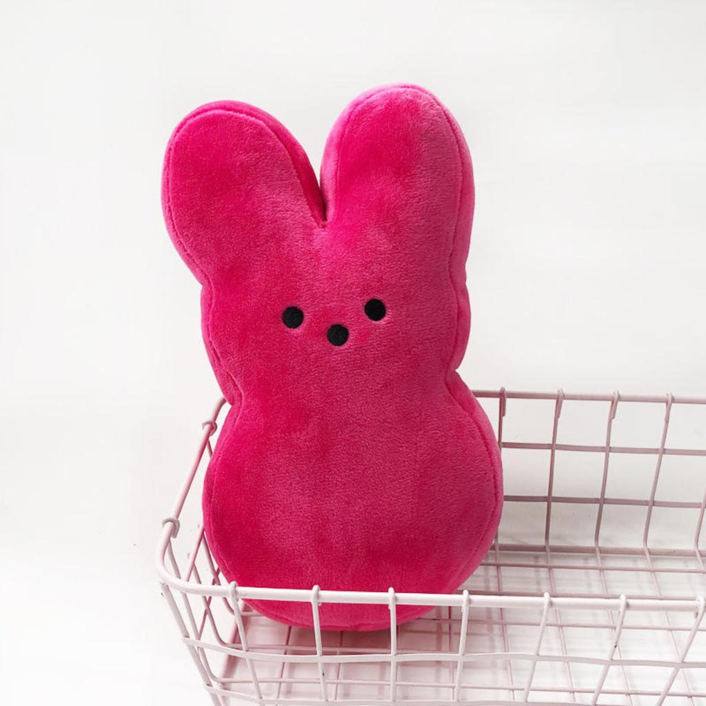15cm Easter Peeps Bunny Plush Toys Cartoon Rabbit Toys Soft Stuffed Animal Toys Home Decoration Kawaii Peluche Bunny Kids Gifts