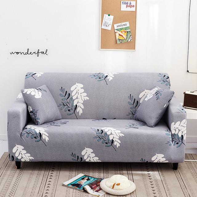 Stretch Slipcovers Latest All -Wraped Couch Cover 1 2 3 4 Seat Furniture Protector Sectional Chaise Longue Armchair Case