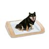 Iris Plaza Removable Cover Pet Bed, Large, Beige