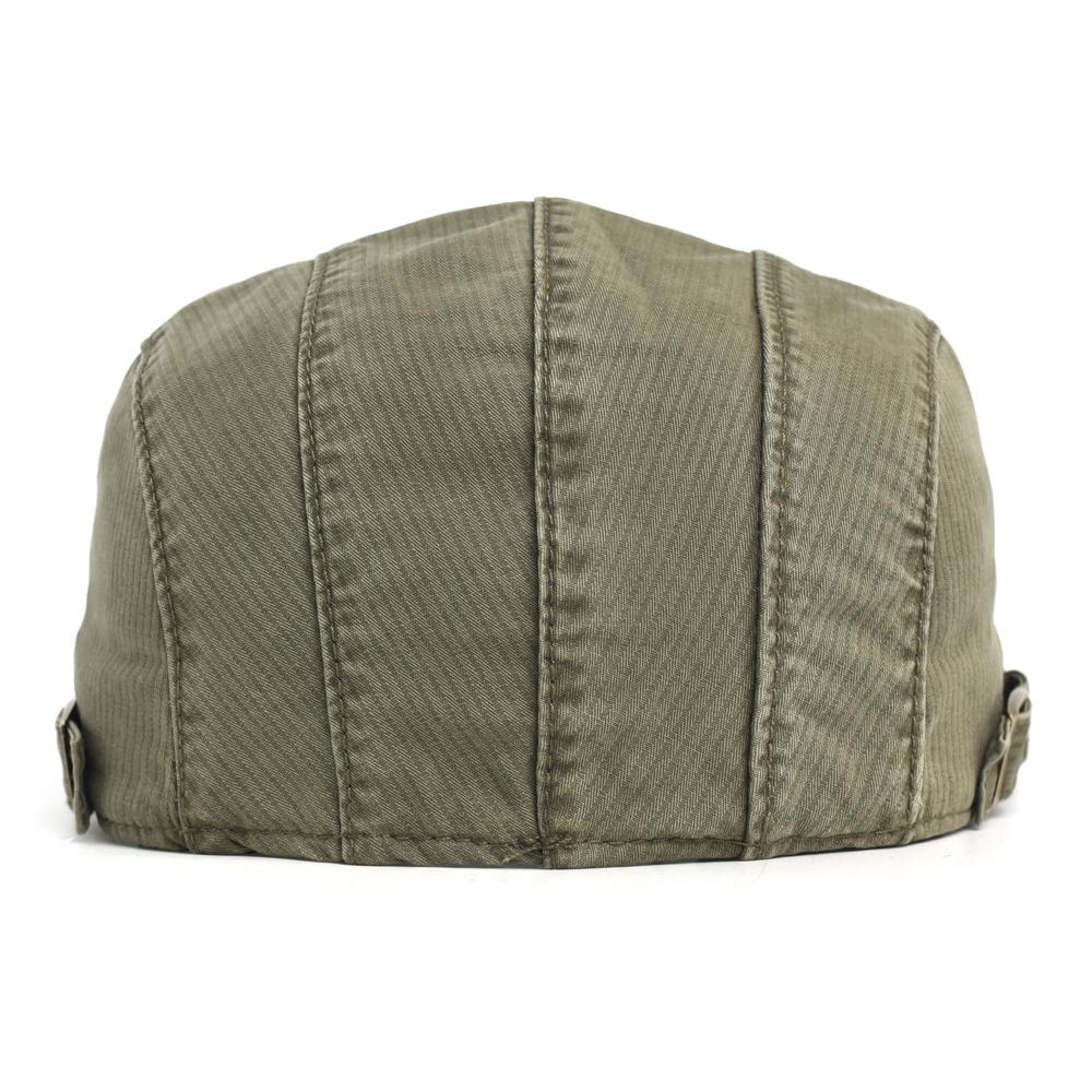 Big Size Spring Summer Soft Washed Cotton Newsboy Cap Men Women Peaked Cap Adjustable Beret Vintage Ivy Flat Cap